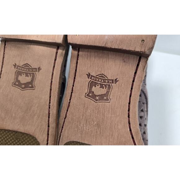 Women's Trask Ali Perforated TAUPE Suede Loafers Size 8.5 36-1554 NWOB - Picture 8 of 10